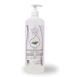 PHYSIOCEUTICALS - Aceite de Masaje Neutro con Romero 1000ml + Dosificador - Aceite Corporal, Base Neutra de Parafina para Masajes Profesionales - Aroma Natural de Romero