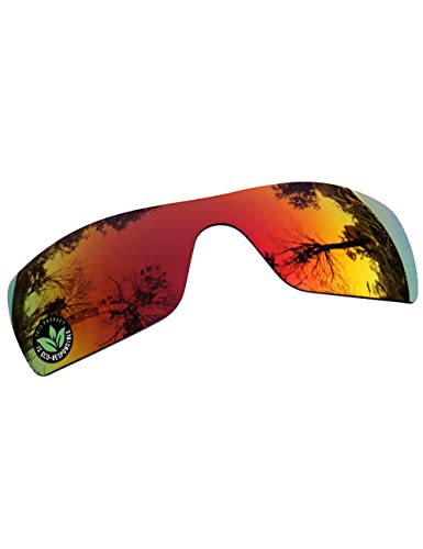 Image of Raydi Polycarbonate Replacement Lenses for Oakley Batwolf OO9101 Rectangular Sunglasses