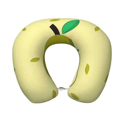 Almohada u en forma de pera de espuma viscoelástica miniatura 1