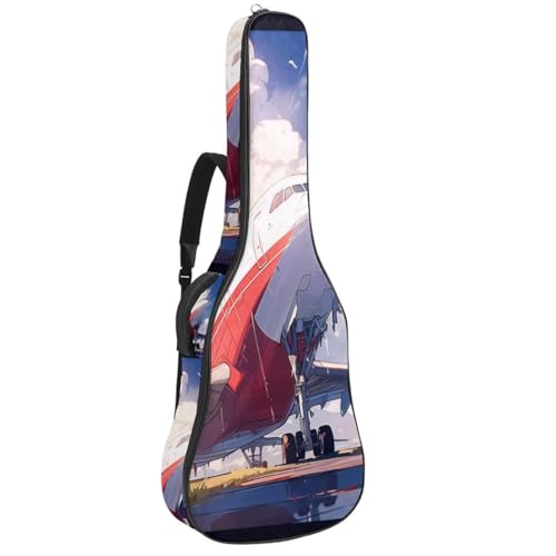 Housse guitare 101,6 cm antichoc imperméable pour éviter les rayures en transport