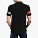 Piz*za Men's Basic Polo Hu&t T Shirts Summer Tee Tops Short Sleeve Crew Neck T-Shirts for Men Teen Boys Tshirt Work Uniform Clothes Black