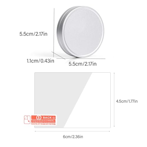 Tapones frontales de lente Evo accesorio protector cámara Stylishs 5