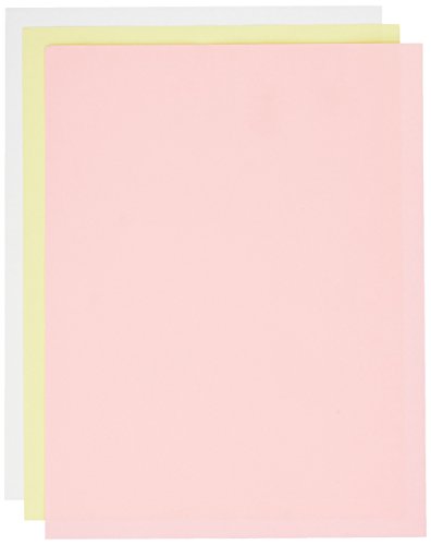 Papel químico reverse 3-part de Ncr Paper en tamaño carta 8.5x11 pulgadas paquete con 500 hojas