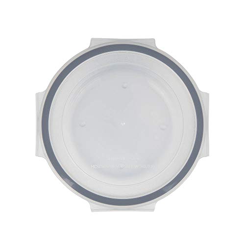 Pote Refratário Redondo com Tampa, Mor, Glass