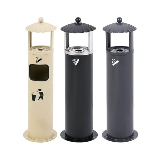 Cendrier en acier inoxydable avec doublure intérieure pour extérieur - 4