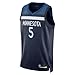 Anthony Edwards Minnesota Timberwolves NBA Kids Youth 8-20 Navy Icon Edition Swingman Jersey (US, Numeric, 14, 16, Regular, Navy)