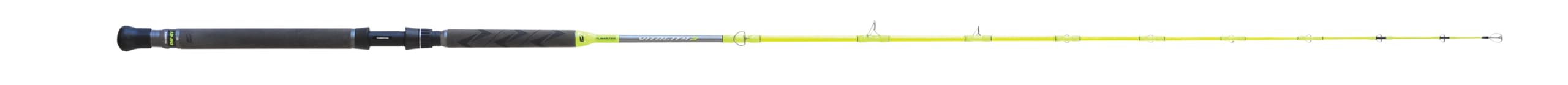 Tubertini 0458xx Vitality 3 - Canna da traina monopezzo con anelli SiC, manico EVA e crociera in alluminio