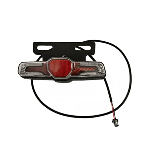 VUIUYOIES 3-in-1 Electric Bike LED Warning Taillight Ebike Indicator Rear Rack Night Light Turn Signal High Brightness Bicycles