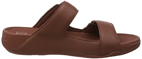 Image of FitFlop Men's Gogh Moc Slide Leather Sandal