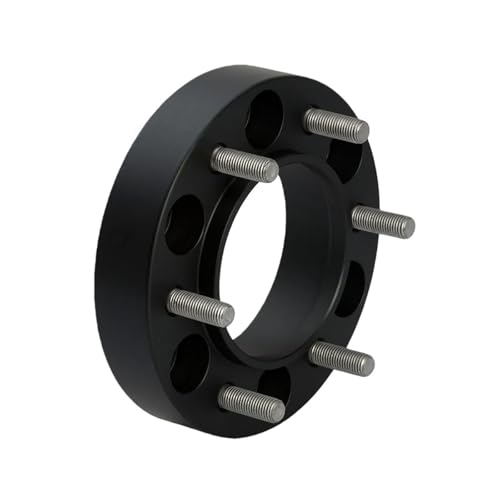 Entretoises de roue 30mm noires haute résistance pour perçage 6x114.3