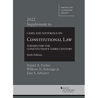 Cases and Materials on Constitutional Law