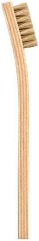 MG Chemicals - 852 Non-Abrasive Cleaning Brush with 7-3/4" Wood Handle, Hog Hair Bristles, 1-3/8" Length x 7/16" Width