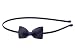 Anna Belen Girls "Lana" Small Grosgrain Bow Headband O/S Navy