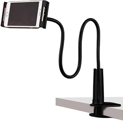 Image of Adjustable Flexible Bedside Lazy Mobile Phone Holder Stand for Office Desk, Home Table and Bed Use