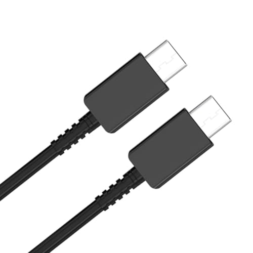 Image of KUZOOM 60W USB C to C Fast Charging Cable, Type C to Type C Cord for Samsung Galaxy S24 /S23 /S22 /S21 /S20, Note 20 /Note 10, Z Fold 3 /4 /5, iPhone 16 Series - Black