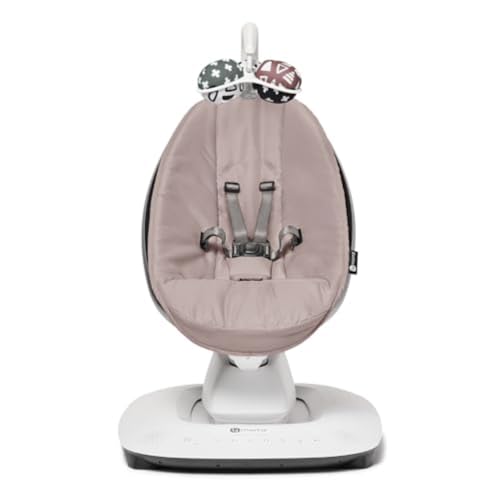 Image of 4moms MamaRoo Multi-Motion Baby Swing, Bluetooth Enabled with 5 Unique Motions, Rosewood