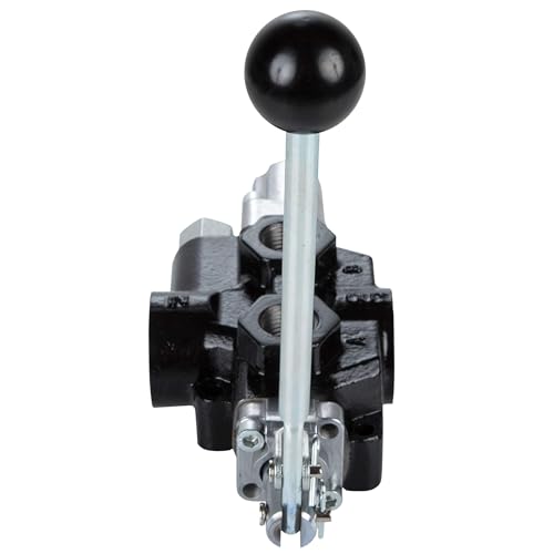 image for RuggedMade 18 GPM Hydraulic Log Splitter Valve, Auto Return Detent Rel