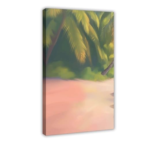 Poster sur toile Playa Coast Seascape 2 grand tableau decoration chambre et bureau