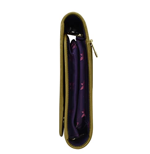 Image of Anuschka Hanging Travel Organizer - Wanderlust Collection - Nylon Fabric with Genuine Leather Trim and Artwork Print
