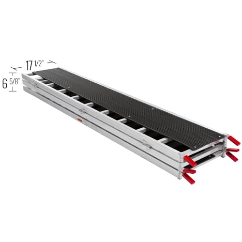 Rampa plegable extra larga para motos de nieve Black Ice miniatura 5
