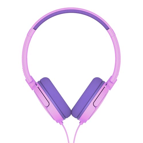 PHILIPS K2019 Lightweight On-Ear Wired Kids Headphones - Built-in Mic, Safe Volume Limited, Foldable & Durable, Pink - image 3