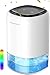 Produktbild Kitette Luftentfeuchter, 1.4L, Luftentfeuchter Elektrisch, Automatische Abschaltung, 7 Farbiges LED-Licht, Tragbar, Leise, Raumentfeuchter Luftentfeuchter für Badezimmer, Schlafzimmer, Bad, Schrank