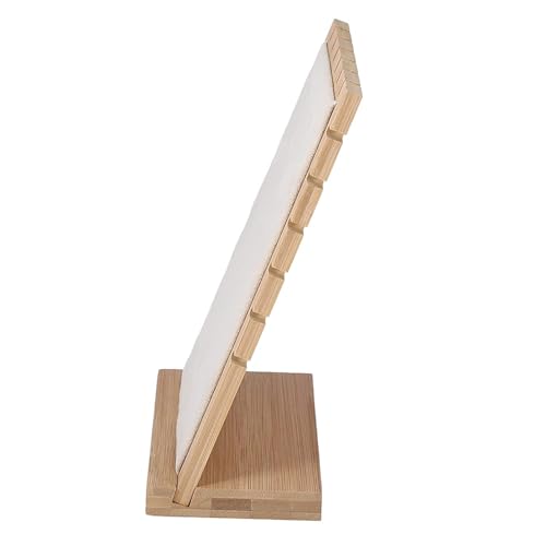 Image of Jewelry Storage Display Stand for Bangles Bracelets Watches (Chain-Necklace Stand Beige)