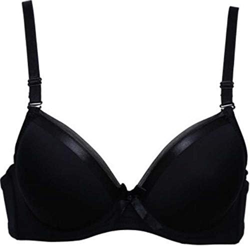 Image of Brachy Women's Padded Underwired Push up Bra BCA PULN02A 28B Deep Black
