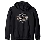 Kings County New York. Design rétro Kings County NY. Logo vintage Kings County. Simple Kings County New York vêtements Étiquette Kings County NY.