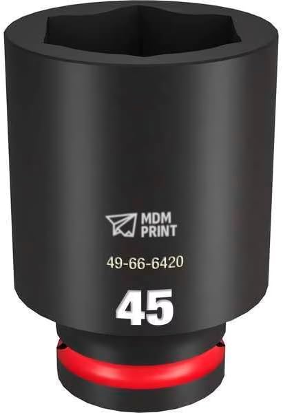 Impact Duty 3/4 Drive 45mm Deep Well 6 Point Impact Socket