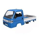 RC Upgrades Komponenten Für WPL D12 WL01 Für LDRC LD1297 1/12 1/16 RC Cars Action Trucks Karosserie Upgrade Teile Ersatzteile(Blue)