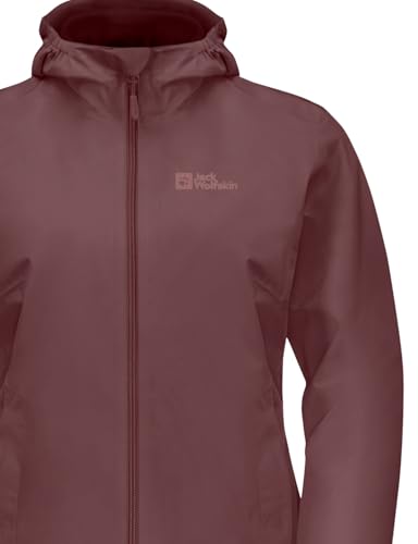 Jack Wolfskin Damen Moonrise 3in1 Jkt W, Red Ochre, XL EU