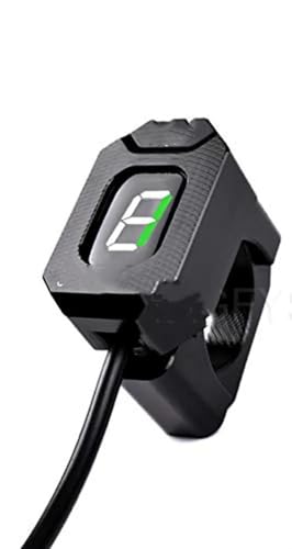 Indicateur de vitesse moto Wakan 1640 affichage LED vert 1-6 niveaux