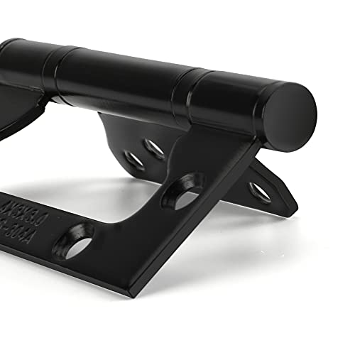 Goldenwarm HYZM007BK1016-12PK 12 Pack 4X3 Inch Non Mortise Door Hinges Matte Black Door Hinges thumb #6