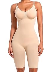 Beige Bodysuit Shorts