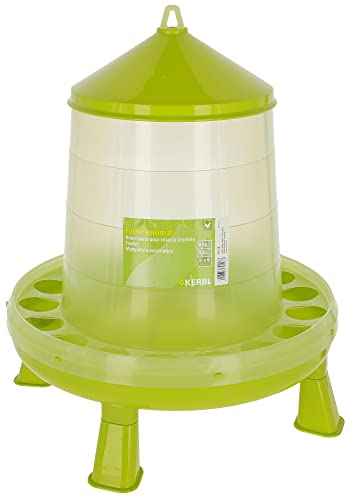 Kerbl - Alimentador automático para aves de corral y gallinas (9,6 l/8 kg)