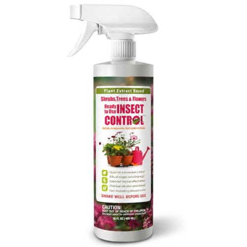 EcoVenger&reg; Garden Insect Control 16 oz | Kills Aphids Mealybugs Spider Mites Gnats and Eggs...