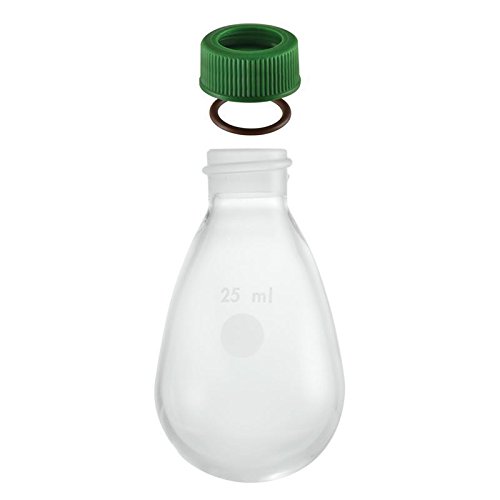 Chemglass MW-57-01 Series MW-57 Minim-Ware Recovery Flask, 10 mL