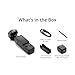 DJI Osmo Pocket 3 Vlogging Camera with 1'' CMOS & 4K/120fps Video, 3-Axis Stabilization, Fast Focus, Face/Object Tracking, Rotatable Touchscreen Bundle with Deco Gear 2 Lapel Microphones + 128GB Card