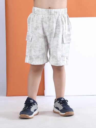 Image of POLKA TOTS 100% Pure Cotton T-Shirt and Shorts Combo For Boys | Summer Dress & Beach Wear for Boys and Toddlers | Breathable Premium Fabric Co-Ord Set Kids | Relaxed Fit Casual Summer Outfit for Kids