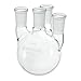 Chemglass CG-1530-32, Heavy Wall Flask,Round Bottom, 29/42, 4 Neck, Vertical, 1l Capacity