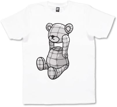 Amazon Co Jp Graniph グラニフ コラボレーションｔシャツ メカコントロールベアー ホワイト キャラクターデザイン L ファッション