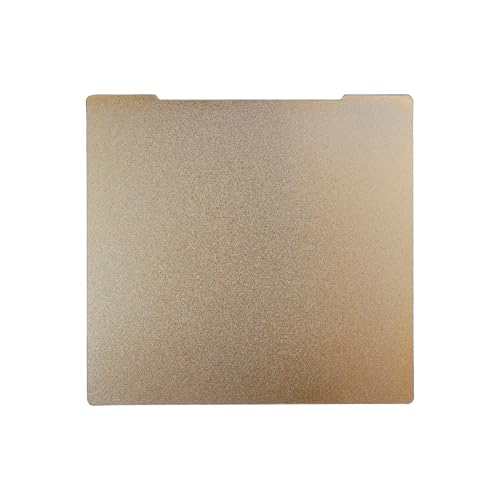 UKIAF 241x254mm Double-Sided Textured PEI Prusa Build Plate for Prusa MK2 MK3 MK3S MK4 MK4S 3D Printers Dual-Sided Build