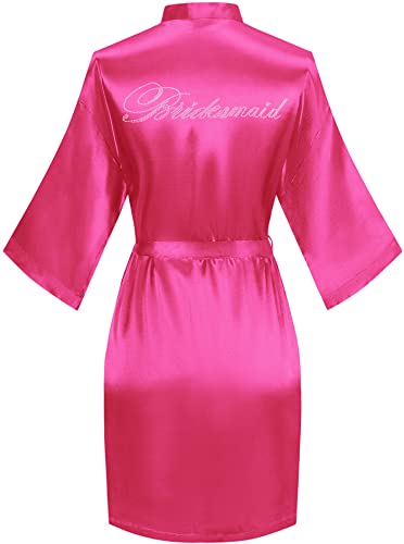 goodmansam Satin Kimono Robe for Bridesmaids