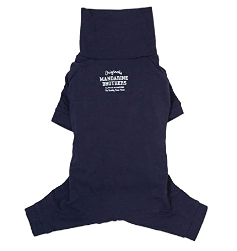 MANDARINE BROTHERS マンダリンブラザーズ SKIN TIGHT SUIT スキンタイトスーツ 犬用インナーウェア (3L, NAVY)