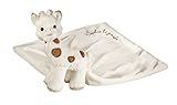 Fácil de limpiar SOPHIE LA GIRAFE 850734.0 - Doudou Peluche Chérie, Multicolor