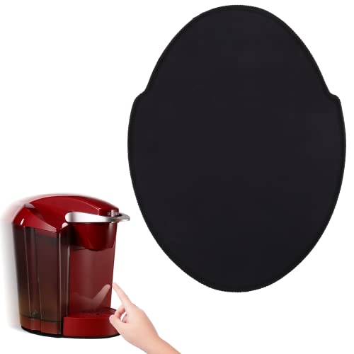 Image of Coffee Maker Mover for Keurig K-Classic, Slide Mat Sliding Mats Coffee Maker Mover Mixer Slider for Keurig Single Serve K-Cup Pod Coffee Brewer (Black)