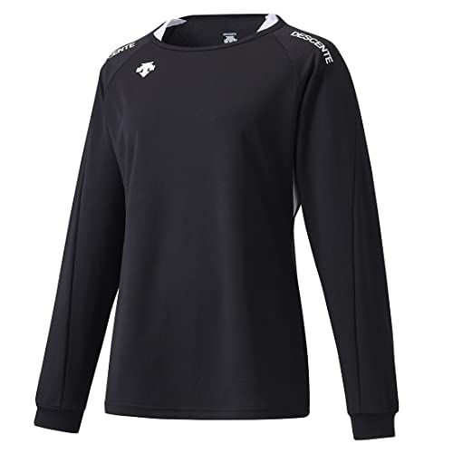 DESCENTE 長袖バレーボールシャツ DVB-5213WB_BWH_L