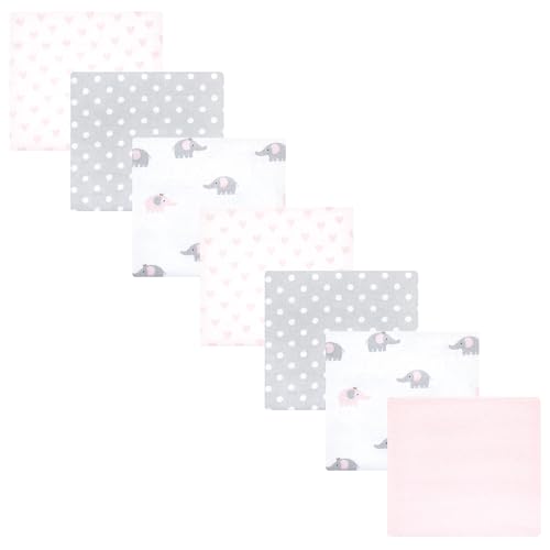 Image of Luvable Friends Little Treasure Flannel Receiving Blankets 7pk