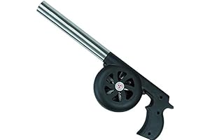 Outdoor Cooking Fire Fan Blower, Mini Hand Crank Fan Air Blower Grill